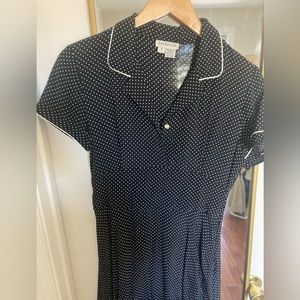 Vintage Ann Taylor Polka Dot Dress